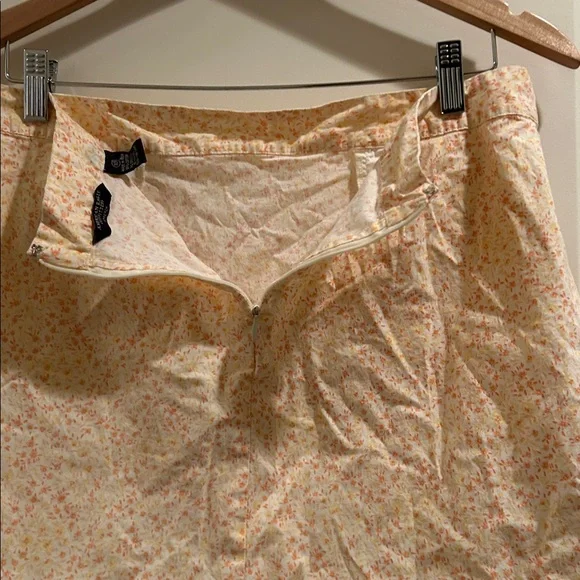 American Eagle Outfitters stretch Floral boxy preppy Skirt pockets/zip back 10 - Picture 11 of 12